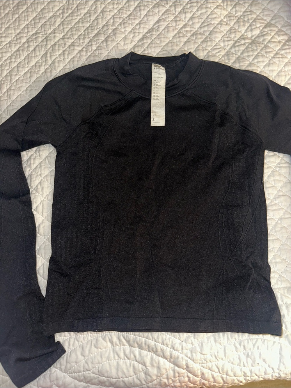 Fabletics Seamless Mock Neck Long Sleeve Top